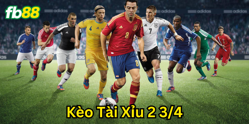 Giới thiệu Kèo Tài Xỉu 2 3/4