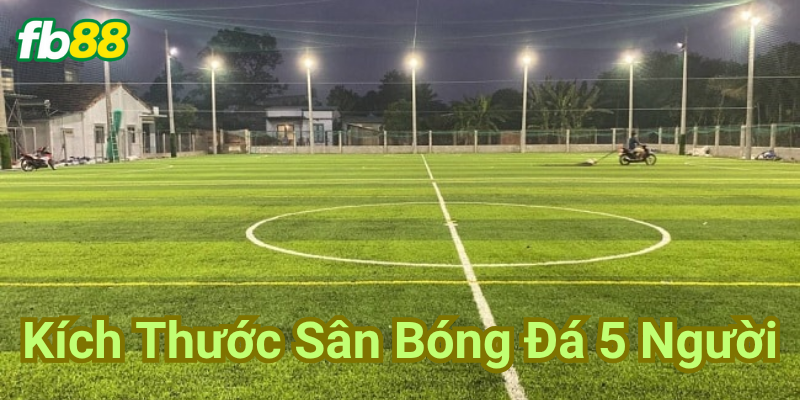 Chuẩn mực Kích Thước Sân Bóng Đá 5 Người