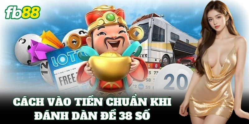 Cách vào tiền chuẩn khi đánh Dàn Đề 38 Số