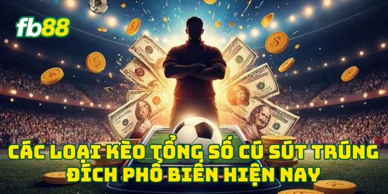 Các loại Kèo Tổng Số Cú Sút Trúng Đích phổ biến hiện nay