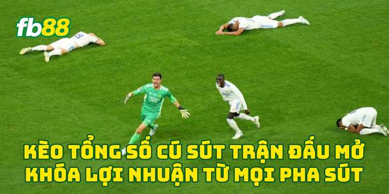 Kèo Tổng Số Cú Sút Trận Đấu mở khóa lợi nhuận từ mọi pha sút