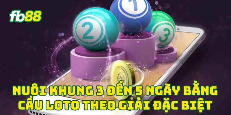 Nuôi khung 3 đến 5 ngày bằng Cầu Loto Theo Giải Đặc Biệt